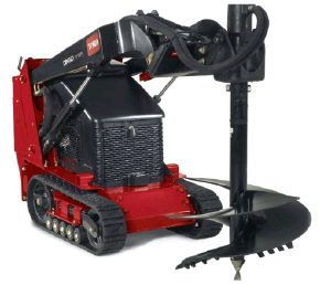 COMPACT UTILITY LOADER AUGER ATTACHMENT