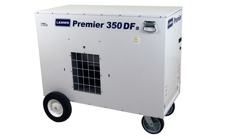 PREMIER 350 DF 2.0 ENCLOSED FLAME DIRECT-FIRED HEATER