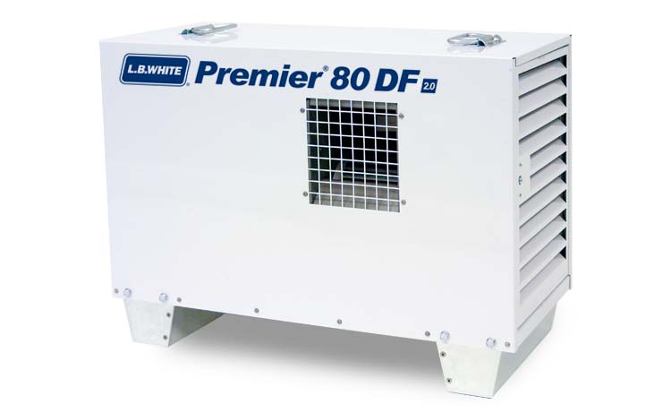 PREMIER 80 DF 2.0 ENCLOSED FLAME DIRECT-FIRED HEATER